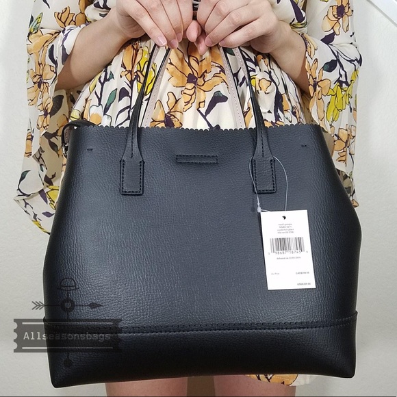 NWT kate spade NY Small GIORGIA crossbody black - Picture 3 of 8